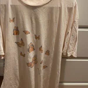 butterfly oversized t-shirt